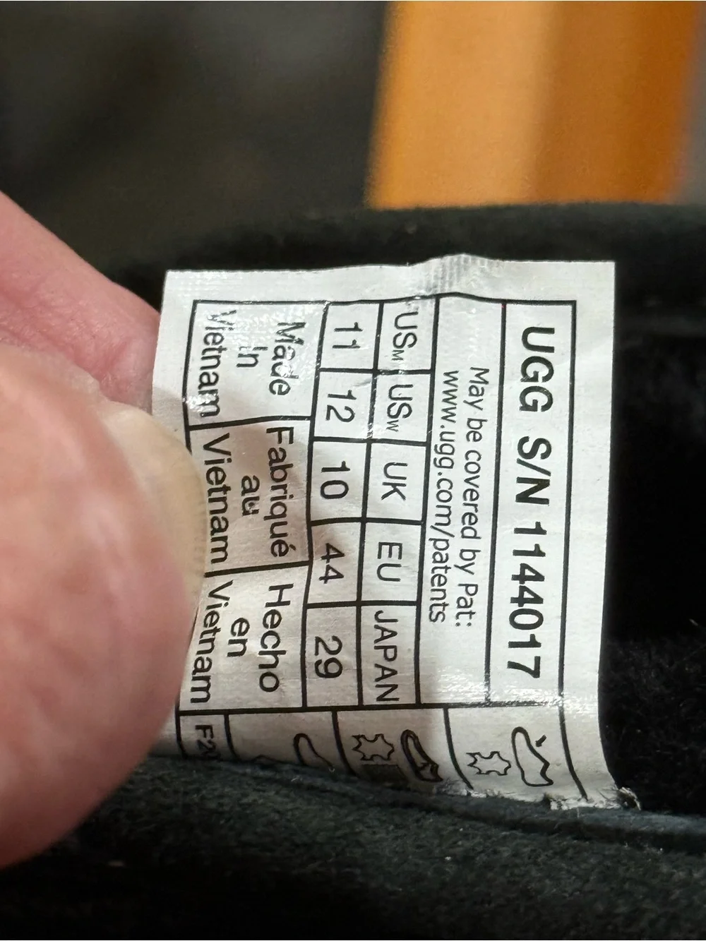 UGG comfortable black